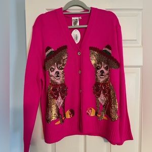 Queen of Sparkles Cinco Dog Cardigan